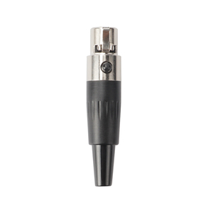 Set di connettori Mini XLR a <span class=keywords><strong>3</strong></span> Pin-Plug Audio in rame femmina e maschio-alta qualità del segnale, bassa interferenza - Product Image 5