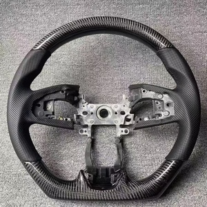 Volante de Fibra de Carbono Forjado para <span class=keywords><strong>Honda</strong></span> Civic 10ª Generación 2017 2018 2019 2020 Tipo <span class=keywords><strong>R</strong></span> <span class=keywords><strong>CRV</strong></span>, Accesorio Personalizado para Automóvil - Product Image 6