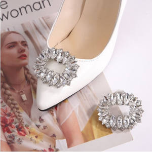 Strass ornements en métal pour les chaussures ovales en métal - Product Image 6