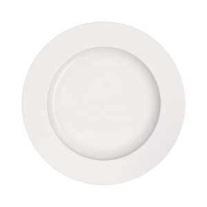 Assiette en mélamine plastique ORNAMIN pour restaurants, hôtels, usage commercial |   Durable |   Compatible lave-vaisselle |   27 cm - Product Image 1