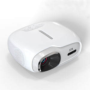 Projecteur vidéo intelligent LCD professionnel en gros, Android Wifi BT, mini projecteur portable, cinéma maison, <span class=keywords><strong>film</strong></span> 3D natif, Full HD, extérieur - Product Image 2