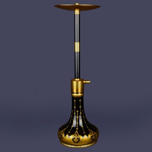 Cachimba de aluminio para fumar, accesorios de venta a bajo <span class=keywords><strong>precio</strong></span>, Color personalizado, nuevo diseño, tamaño personalizado, Cachimba de Metal disponible - Product Image 2