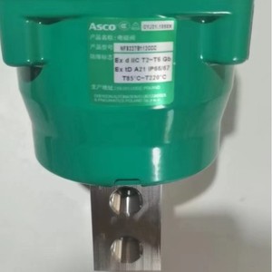ASCO NF8327B112 24V โซลินอยด์วาล์วสามทางวาล์วควบคุมการไหลแบบป้องกันการระเบิด - Product Image 3