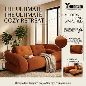 Juego de Sofás Modulares Modernos, Cómodos, de Espuma, Comprimidos al Vacío, Expandibles, para Sala de Estar - Product Image 4