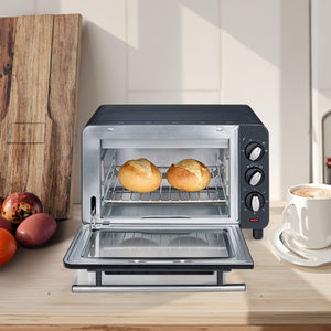 Mini Horno Tostador de 14L, Acero Inoxidable, para Tostar y Hornear, Horno Eléctrico Multifuncional para el Hogar - Product Image 1