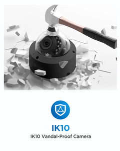 Schnelle Lieferung 16-Kanal 4K PoE Sicherheitskamerasystem 4TB HDD 16x 8MP Dome IP-Kamera IP67 KI-Mensch-Fahrzeug-Erkennung NVR-<span class=keywords><strong>Kit</strong></span> - Product Image 5