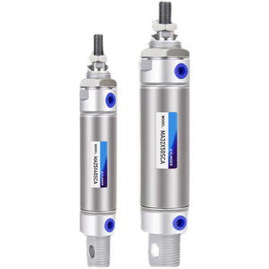 Mini Cilindro Pneumatico in Acciaio Inox a Doppia Azione Serie MA per Uso Industriale Standard Componenti del Nucleo con Cuscinetti - Product Image 1