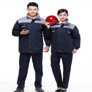 ซิกซี ZX-9112 เสื้อผ้าบุผ้าฝ้ายกันความเย็น, เสื้อคลุมทำงานป้องกัน, กันน้ำ, กันน้ำค้างแข็ง, ชิ้นเดียวหรือสองชิ้น, แบบหนา - Product Image 2