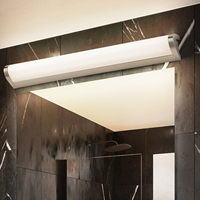 Lampe LED murale étanche IP44 pour miroir de salle de bain, vente en gros d'usine, éclairage mural LED pour maison et hôtel, art mural