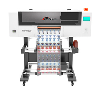 Rollo a rollo A B película hacer Logo impresora UV DTF cristal etiqueta recubierta pegatina UV DTF impresora