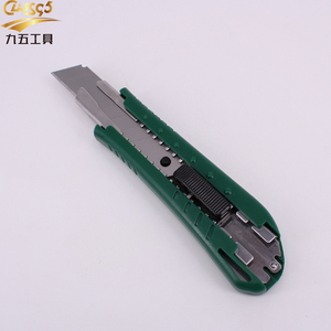 Scorrevole serratura fabbrica utility cutter lama calda di utensili a mano con maniglia in lega di alluminio con snap off lama di alta qualità OEM - Product Image 3