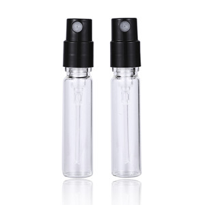 Glass <b>Spray</b> <b>Bottle</b> 2Ml Perfume Sample Travel Size <b>Empty</b> <b>Bottle</b> With Nozzle - Product Image 1