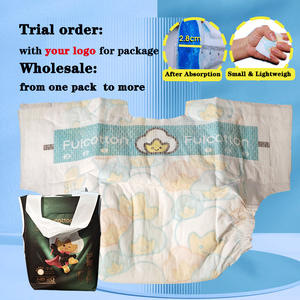 Free Samples Custom Organic <strong>Baby</strong> Diapers Nappies Super Absorbent Diapers Soft Hypoallergenic Probiotic for Sensitive <strong>Skin</strong> - Product Image 2
