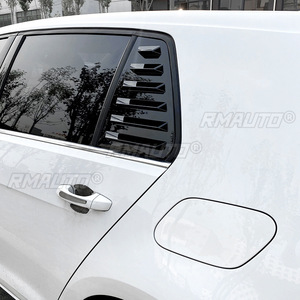 Car Rear <b>Window</b> Shutter Cover Trim <b>Window</b> Louver Side <b>Vent</b> Trim for Volkswagen Golf 7 Golf 7.5 MK7 MK7.5 2013-2019 - Product Image 6