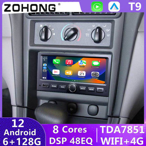 Reproductor Multimedia Estéreo para Automóvil Android para Ford Mustang <span class=keywords><strong>2001</strong></span> 2002 2003, Pantalla de Navegación GPS, Carplay Inalámbrico, Unidad Principal de Radio para Automóvil - Product Image 2