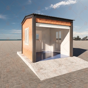 Portatile 3*3m prefabbricata per casa con contenitore a camera singola Ready-Made porta porta Flat Pack case prefabbricate pannello Sandwich <span class=keywords><strong>in</strong></span> <span class=keywords><strong>acciaio</strong></span> - Product Image 5