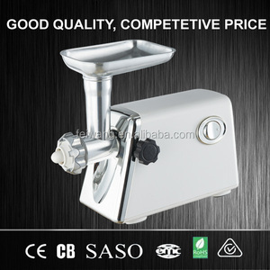 Aparato de cocina <span class=keywords><strong>manual</strong></span> y eléctrico de escritorio para el hogar con picadora y rebanadora de <span class=keywords><strong>carne</strong></span> con motor de cobre - Product Image 6