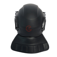 Casque de protection haute résistance avec protection du cou pour la sécurité en extérieur