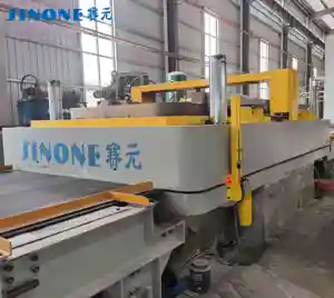 Große Quarz-Steinpresse Maschine automatische Pulverpresse Maschine für Plattenherstellung
