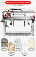 Machine de découpe automatique de carreaux en céramique CNC FYZ-35-1600 avec table d'extension, haute puissance, découpe multi-angles et chanfreinage