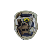 Casque tactique rapide en gros, casque rigide en PE/aramide épaissi pour l'entraînement et les opérations de sauvetage, sécurité