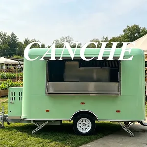 Prix d'usine Remorque de camping familiale, Chariot de glaces et de café, Camion de restauration mobile - Product Image 1
