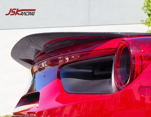 Vorstein Styler ปีกหลังสปอยเลอร์ท้ายรถคาร์บอนไฟเบอร์สำหรับเฟอร์รารี<span class=keywords><strong>2015</strong></span>-2018 <span class=keywords><strong>488</strong></span> <span class=keywords><strong>GTB</strong></span> - Product Image 2