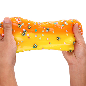 Kit Slime con logo personalizzato 6 Mix di mastice in schiuma morbida e di cristallo per miele con gioco per divertirsi di più per i bambini - Product Image 1
