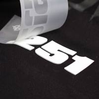 Transferts DTF personnalisés élégants et lavables en mousse 3D pour T-shirts de luxe – Impression personnalisée, style moderne, durable et prêt à l'emploi