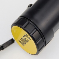 Bâton de signalisation portatif pour le contrôle du trafic en entrepôt, bâton d'avertissement LED portable rechargeable