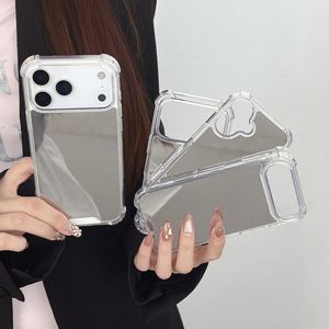 <span class=keywords><strong>Para</strong></span> <span class=keywords><strong>iPhone</strong></span> 17 funda de lujo chapado espejo maquillaje mujeres niñas funda de teléfono móvil a prueba de golpes <span class=keywords><strong>para</strong></span> <span class=keywords><strong>iPhone</strong></span> 12 13 14 15 16 17 Pro Max - Product Image 3