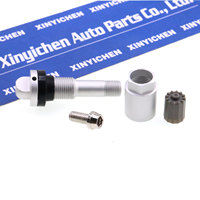 Capteur de pression des pneus en aluminium, valve de pneu en alliage d'aluminium, capteur TPMS, valve de pneu
