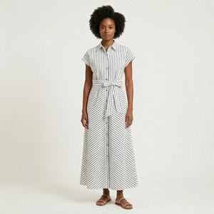 Nouvelle Robe Longue Ample en Coton pour Femme, Style Ethnique <span class=keywords><strong>Africain</strong></span>, Imprimé Estival, Tendance et Respirante, Idéale pour les Groupes de Mamans - Product Image 6