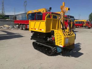 Mini Dumper Cingolato con Cingoli in Gomma 0.5t 1t 2t in Vendita - Product Image 4