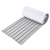 Tapis de sol antidérapant pour bateau en EVA, gris clair, pour yacht et marine