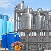 Nieuwe PLC RVS Passievruchtensap Concentraat Productielijn 60-1500 Ton/Dag Capaciteit Fruit- en Groenteverwerkingsmachine