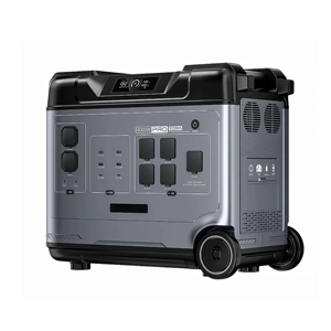 Estación de Energía Portátil, Generador de Energía Solar LiFePO4 MPPT UPS, Inversor de Onda Sinusoidal Pura, Rueda Universal con Barra de Arrastre, Alta Potencia 5120Wh - Product Image 4