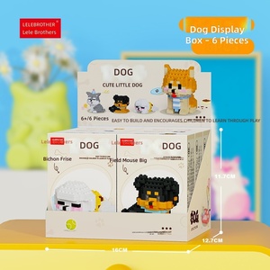 Jouets éducatifs en vente flash, micro-briques, ensemble de blocs de construction en plastique pour enfants, cadeau DIY - Product Image 3