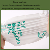 Sacs d'expédition en plastique biodégradable imperméables imprimés sur mesure pour vêtements et enveloppes d'expédition avec logo