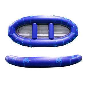 PVC-Plane 8 Personen 8 Paddler Wildwasser floß Aufblasbares Flussfloßboot Rafting boot