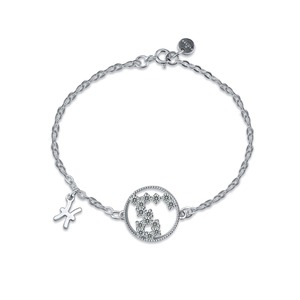 High Quality CZ Zodiac <b>Bracelets</b> Viet Nam <b>Silver</b> <b>Bracelet</b> - Pisces Zodiac (19 Feb - 30 Mar) Fashion <b>Bracelets</b> & <b>Bangles</b> - Product Image 1