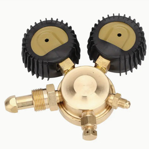 ชุดควบคุมแรงดันไนโตรเจนทองเหลืองแรงดันสูง สำหรับแก๊ส LPG อาร์กอน CO2 พร้อมสาย CGA580 สำหรับงานเชื่อม ตัด และใช้ในห้องปฏิบัติการ - Product Image 1