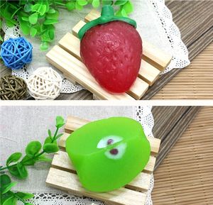 สบู่ผลไม้ สบู่รูปผลไม้ สบู่บำรุงผิวขาวใส น้ำมันหอมระเหย สบู่ทำมือ กลิ่นผลไม้ สบู่อาบน้ำ - Product Image 6