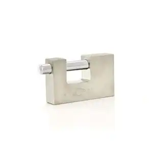 Modern Style Wholesale Custom Design Heavy Duty Anti-Corrosion Padlock Rectangle Iron Padlock