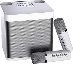 Di động âm nhạc máy karaoke không dây Bluetooth bt5.3 loa với 2 micro không dây Mic và Bluetooth - Product Image 2