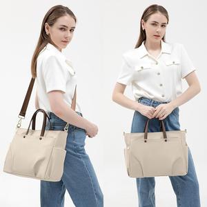Bolso para Portátil de 16 Pulgadas para Mujer, 2025, Nuevo, Casual, Moderno, para Viajes Diarios, Bolso de Mano, Color Sólido, Maletín de Negocios - Product Image 2