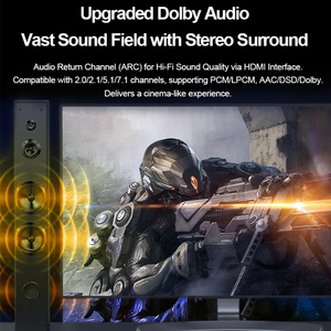 Mới A430 5.1 lõi dây dẫn âm thanh vắt Splitter <span class=keywords><strong>Adapter</strong></span> 8K 60Hz 1080P HD 3D Arc HDMI cáp cho âm thanh - Product Image 6