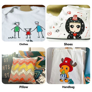 Juego de <span class=keywords><strong>pintura</strong></span> acrílica <span class=keywords><strong>textil</strong></span> DIY Pebeo 29ml/500ml tinte de tela para camisetas/zapatos/bolsos lienzo de tinta de pantalla de seda permanente hecho en China - Product Image 6