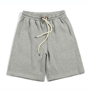 <span class=keywords><strong>Pantaloncini</strong></span> <span class=keywords><strong>Corti</strong></span> da Uomo in Cotone Pesante 360g con Vita Elastica, Design Personalizzato, Vestibilità Comoda - Product Image 1