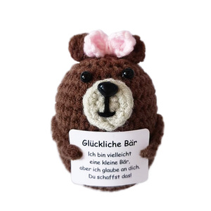 Muñecos <span class=keywords><strong>de</strong></span> Ganchillo Amigurumi Hechos a Mano, Lindos y Divertidos, con Forma <span class=keywords><strong>de</strong></span> Animales y Plantas, para Apoyo Emocional, Juguetes y Adornos en Maceta, Venta al por Mayor - Product Image 4